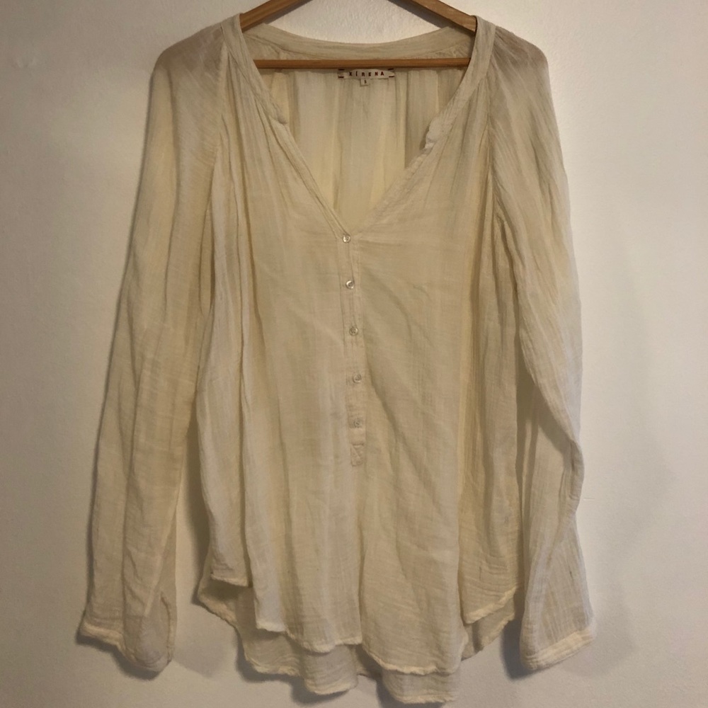 Xirena peasant blouse